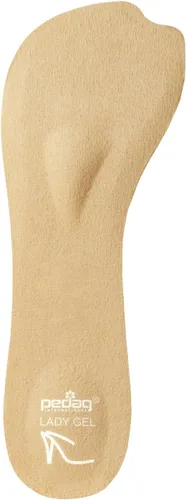 Vista 2 de Pedag plantillas de gomina aterciopelada para tacones altos, zapatos abiertos y sandalias, PED-182-L, Bronceado, 1, 1