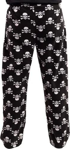 Vista 3 de #followme - Pantalones de pijama de microvellón a cuadros escoceses para hombre
