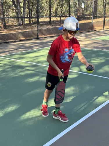 Vista 8 de Compañero de pelota de pickleball prémium