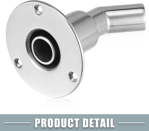 Vista 7 de Tubo de escape a través del casco con tornillos y tuercas para tubo de tubo de acero inoxidable de 0.945 in 0.94 pulgadas