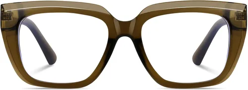 Vista 13 de Square Blue Light Blocking Glasses for Women Men Retro Style Computer TV Eyeglasses