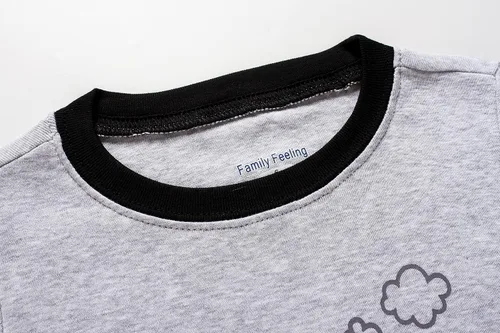 Vista 4 de Pijama Family Feeling para niño, conjunto de pijama con short, 100% algodón