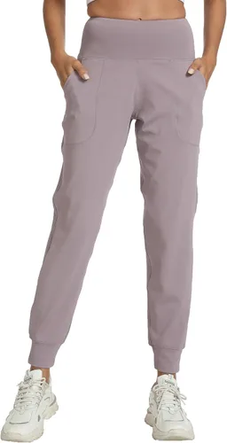 Vista 80 de Kcutteyg - Pantalones deportivos con bolsillos para mujer, diseño suave, ligero y de secado rápido, para entrenamiento, gimnasia, yoga y correr