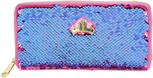 Vista 3 de Loungefly X Disney Sleep Beauty - Cartera con lentejuelas y cremallera