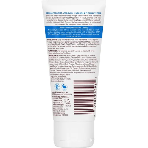 Vista 3 de Palmers - Exfoliante mágico para pies de manteca de cacao (2 unidades)