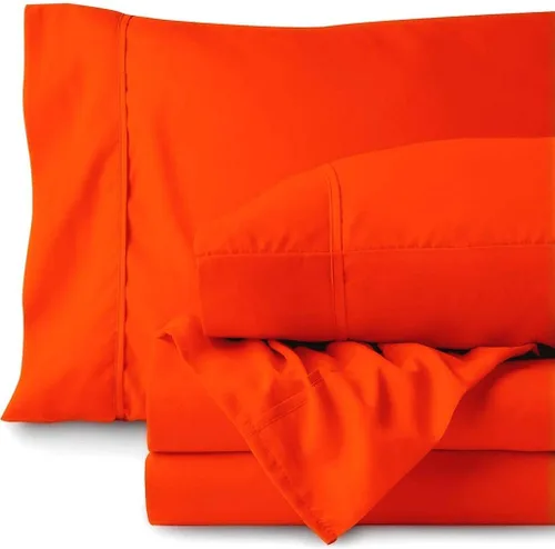 Vista 20 de 500TC Hoja de Super Calidad Ropa De Cama fija 100% algodón egipcio 4pc Set 24" pulgadas bolsillo extra profundo