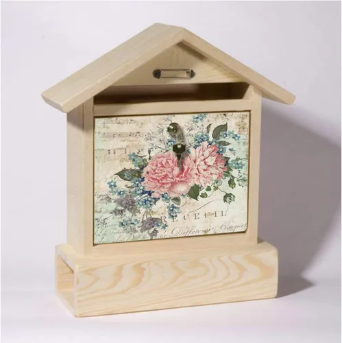 Vista 5 de CrafTreat Papel de decoupage vintage francés y floral A4 (8.3 x 11.7 pulgadas), 8 hojas de fondo francés y fantasía floral impreso para muebles