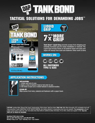 Vista 8 de DAP Agarre líquido Tank Bond