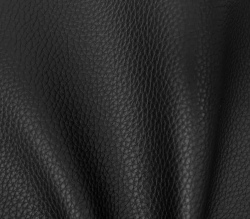 Vista 8 de VViViD Bycast65 - Tela de vinilo marino de piel sintética de grano correcto negro mate (1.49 pies x 54 pulgadas)
