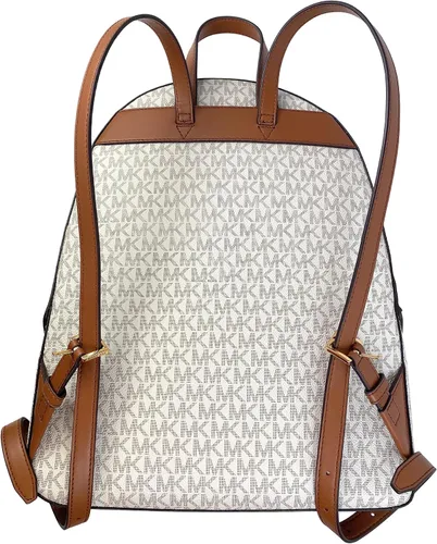 Vista 3 de Michael Kors Mochila con logotipo de Jaycee, Vainilla, Mochila