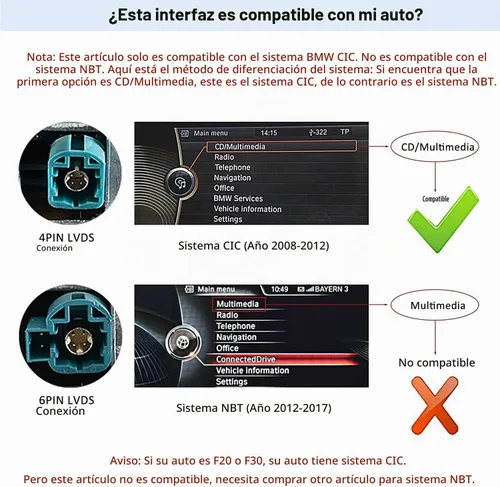 Vista 2 de Kit de reacondicionamiento inalámbrico CarPlay para Mercedes BMW