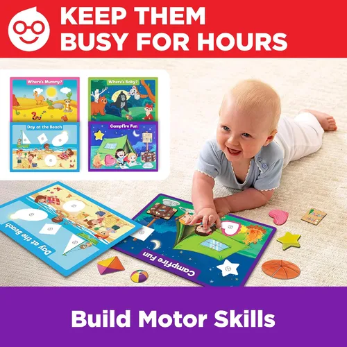 Vista 5 de Doctor Jupiter Mi gran caja de aprendizaje Juguetes para niños pequeños de 1-2-3 años Actividades educativas y de aprendizaje para niños y niñas
