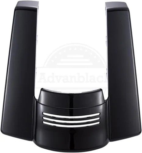 Vista 8 de Extensión de guardabarros trasero estirado para Harley Touring 2014+, whisky ámbar, sin recortes Amber Whiskey