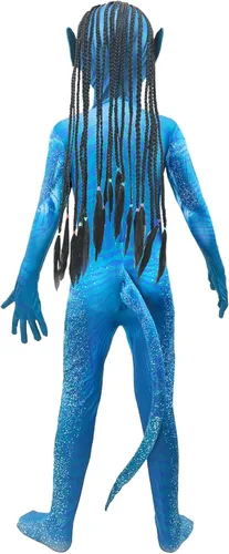 Vista 2 de Disfraz de elastano para niños disfraz de cosplay de Halloween estilo 3D para niños y niñas