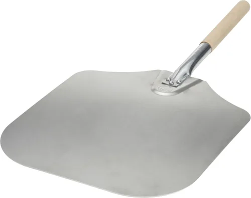 Vista 2 de Kitchen Supply - Palas de aluminio para pizza con mango de madera