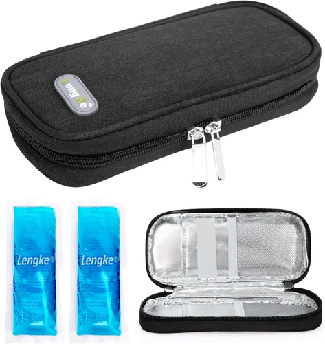 Vista 14 de YOUSHARES Paquetes de Hielo para Diabetes para Estuche de Viaje Enfriador de Insulina - Mini Paquetes de Hielo Adecuados para la Mayoría de Bolsas