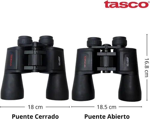 Vista 8 de TASCO TAS170165-BRK Essentials Binoculares 16x50, Multi