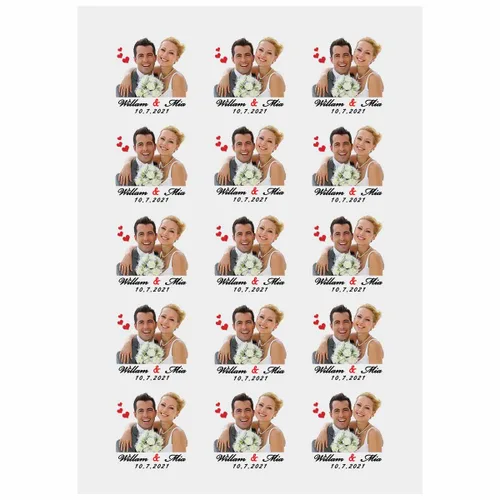 Vista 14 de YesCustom Tatuajes temporales personalizados con nombre, corazones de amor, tatuaje de cara falsa personalizada con foto para mujeres y hombres