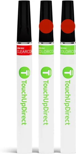 Vista 3 de TouchUpDirect 040/9040 Negro Compatible con Mercedes-Benz Exact Match Scratch Repair Pintura de retoque - Kit de pinceles