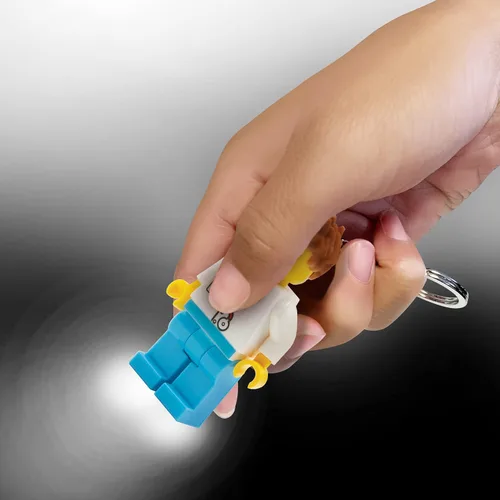 Vista 3 de LEGO Iconic Keyring Torch - Height 76mm (KE184) - 2 CR2025 Batteries Included