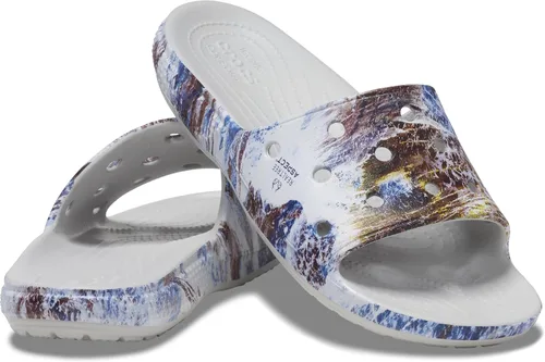 Vista 6 de Crocs Unisex-Adult Classic Spray Camo Slide Sandal