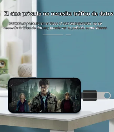 Vista 6 de Compatible con adaptador Lightning macho a USB 3.0 hembra OTG Cable compatible con iPhone 11 12pro max mini Xr X xs 8 7 se Plus para Apple iPad Air