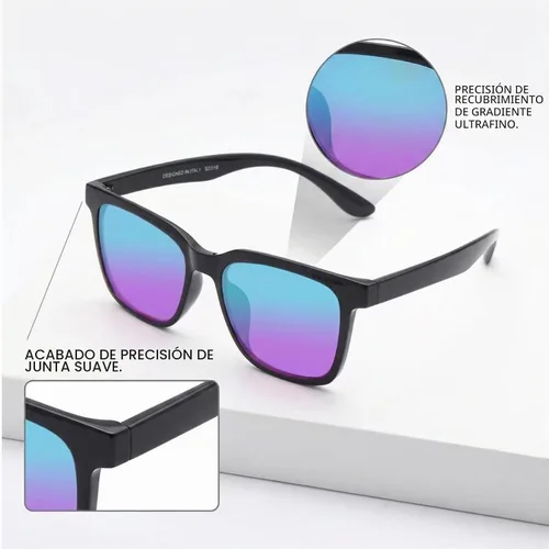 Vista 6 de Lentes daltónicos para ceguera rojo-verde, lentes correctivos daltónicos – Utilizadas para interiores y exteriores (ES040)