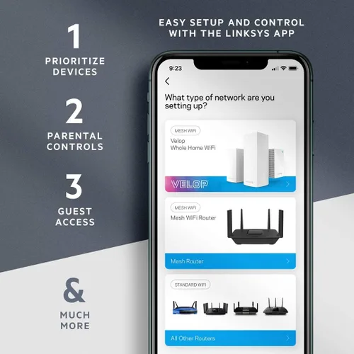 Vista 5 de Linksys EA8100 Max-Stream AC2600 MU-MIMO Gigabit WiFi Router (EA8100) (Renovado)