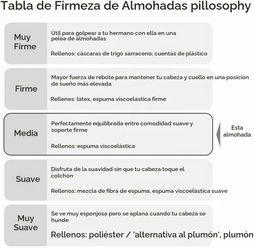 Vista 6 de pillosophy SleepTheory - Almohada • Forma de contorno • Soporte cervical para el cuello • Núcleo de espuma viscoelástica • Funda exterior lavable •