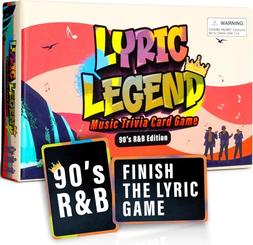 Vista 10 de Lyric Legend 2000s Hip-Hop y Rap Music Trivia - Juegos para adultos para noche de juegos - Bueno para grupos - Juego de fiesta de terminar la letra
