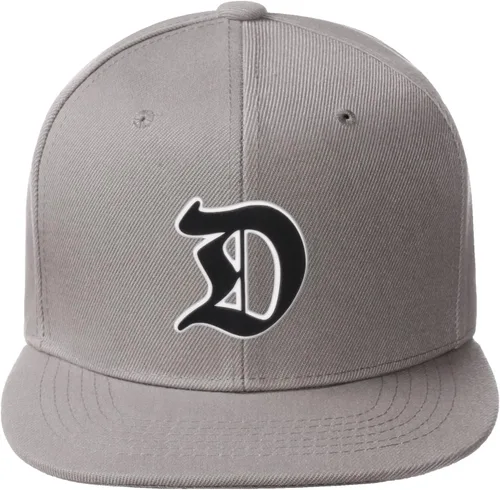 Vista 945 de Daxton Gorra clásica con visera de billete plano con letras del alfabeto inglés antiguo de la A a la Z