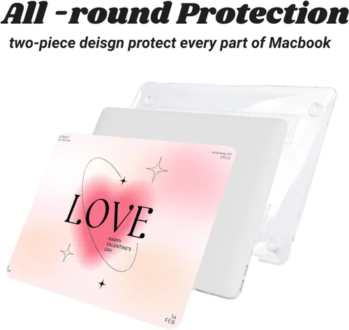 Vista 140 de Funda rígida compatible con MacBook Pro de 13 pulgadas 2012 2011 2010 2009 2008 versión A1278 con CD-ROM, funda de plástico para laptop cubierta