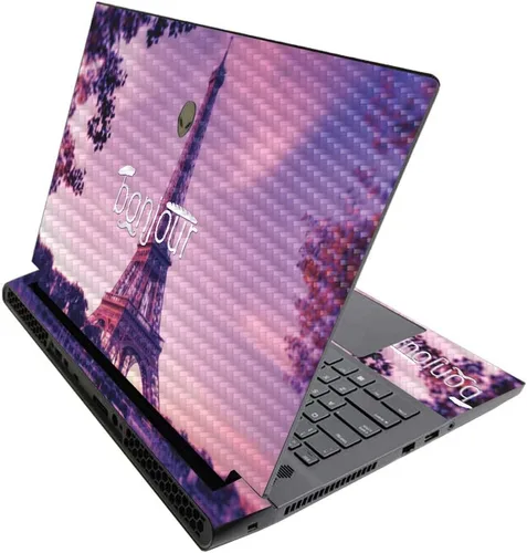 Vista 167 de MightySkins - Skin brillante con purpurina para Alienware M17 R3 (2020) y M17 R4 (2021) - Diversión de los años 90 Acabado duradero con purpurina