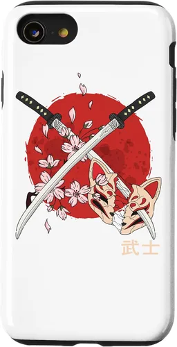 Vista 8 de Funda para iPhone 12 mini con forma de espada de samurái japonés antiguo