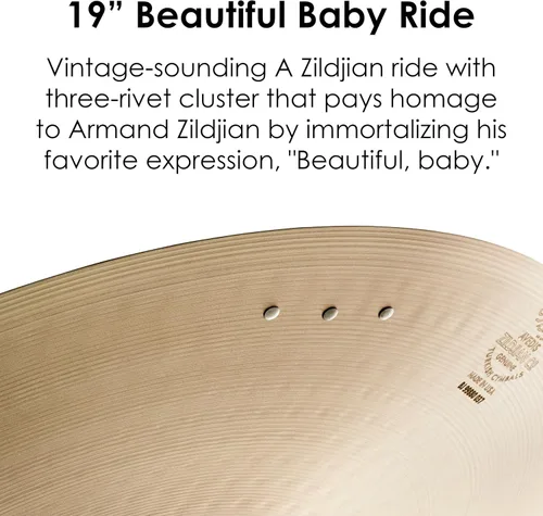 Vista 3 de Zildjian A0034 - Platillo mediano (20 pulgadas)