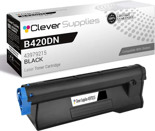 Vista 12 de CS - Cartucho de tóner compatible con Okidata B411D 44574701, color negro