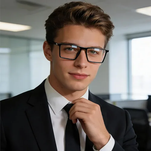 Vista 3 de Lentes de miopía para hombres y mujeres, lentes de miopía con bloqueo de luz azul, lentes para conducir con visión cercana para distancia