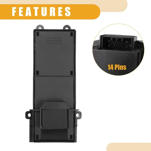 Vista 6 de 35750STXA01ZA Interruptor principal del elevalunas eléctrico del lado del conductor delantero para Acura MDX 3.7L V6 2007-2013