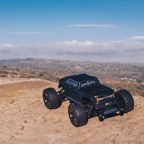 Vista 3 de ARRMA 1/10 Big Rock 4X4 V3 3S BLX - Juguete de vehículo de control remoto Monster RC Truck RTR