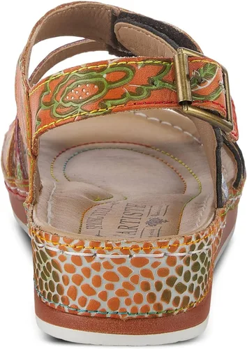 Vista 4 de L'Artiste by Spring Step Sumacah-Sandalias para mujer, Oro, 9