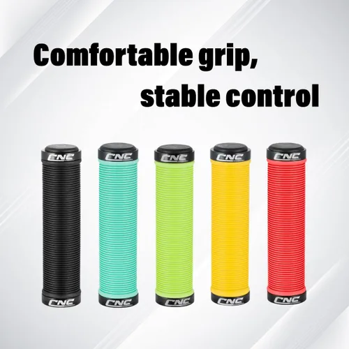 Vista 9 de Empuñaduras de bicicleta de montaña MTB Grips para bicicleta de montaña MTB BMX, negro
