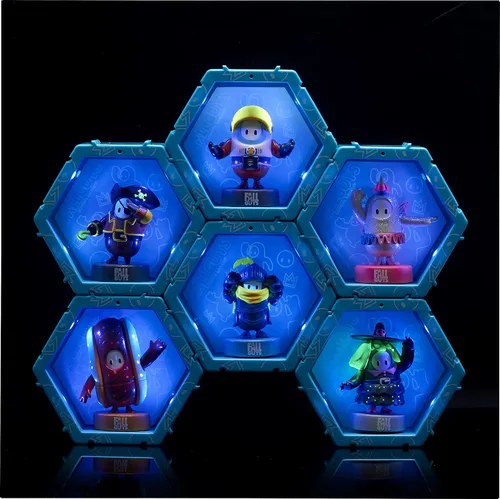 Vista 6 de Wow! PODS Fall Guys: Ultimate Knockout - Figura de cabeza de globo iluminada de astronauta Producto oficial, coleccionables, juguetes y regalos