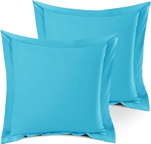 Vista 119 de Nestl Juego de 2 fundas tipo sham de almohada suaves - Fundas de almohada de microfibra de doble cepillado - Fundas de almohada de cama premium