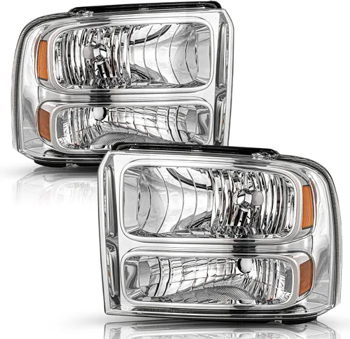 Vista 8 de TUSDAR Juego de montaje de faros delanteros para Ford F250 F350 F450 F550 Super Duty 2005-2007 / Ford Excursion 2005 lado del conductor