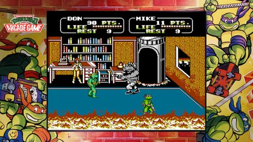 Vista 2 de Teenage Mutant Ninja Turtles The Cowabunga Collection Standard - Nintendo Switch Código digital
