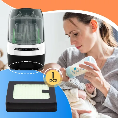 Vista 7 de Filtro HEPA de repuesto compatible con Baby Brezza Bottle Dryer Advanced y Baby Brezza Bottle Washer Pro