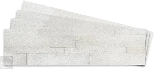 Vista 11 de Tic Tac Tiles - Azulejos autoadhesivos removibles para pegar en el salpicadero de la cocina o el baño, azulejos 3D de concreto natural estilo metro