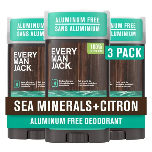 Vista 23 de Every Man Jack Desodorante para Hombre de Ámbar + Sándalo - Mantén la Frescura con Desodorante sin Aluminio Para Todos los Tipos de Piel - Elimina