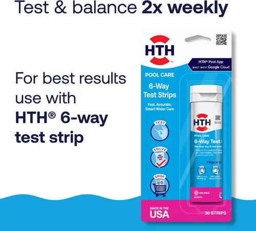 Vista 7 de HTH Pool Care pH Down, Reduce el pH, Químico para Piscina, 5 Libras