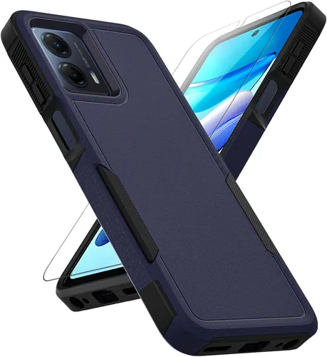 Vista 13 de Funda para Moto G 5G 2023 / Moto G Power 5G 2023: funda protectora de doble capa de servicio pesado resistente para teléfono celular a prueba